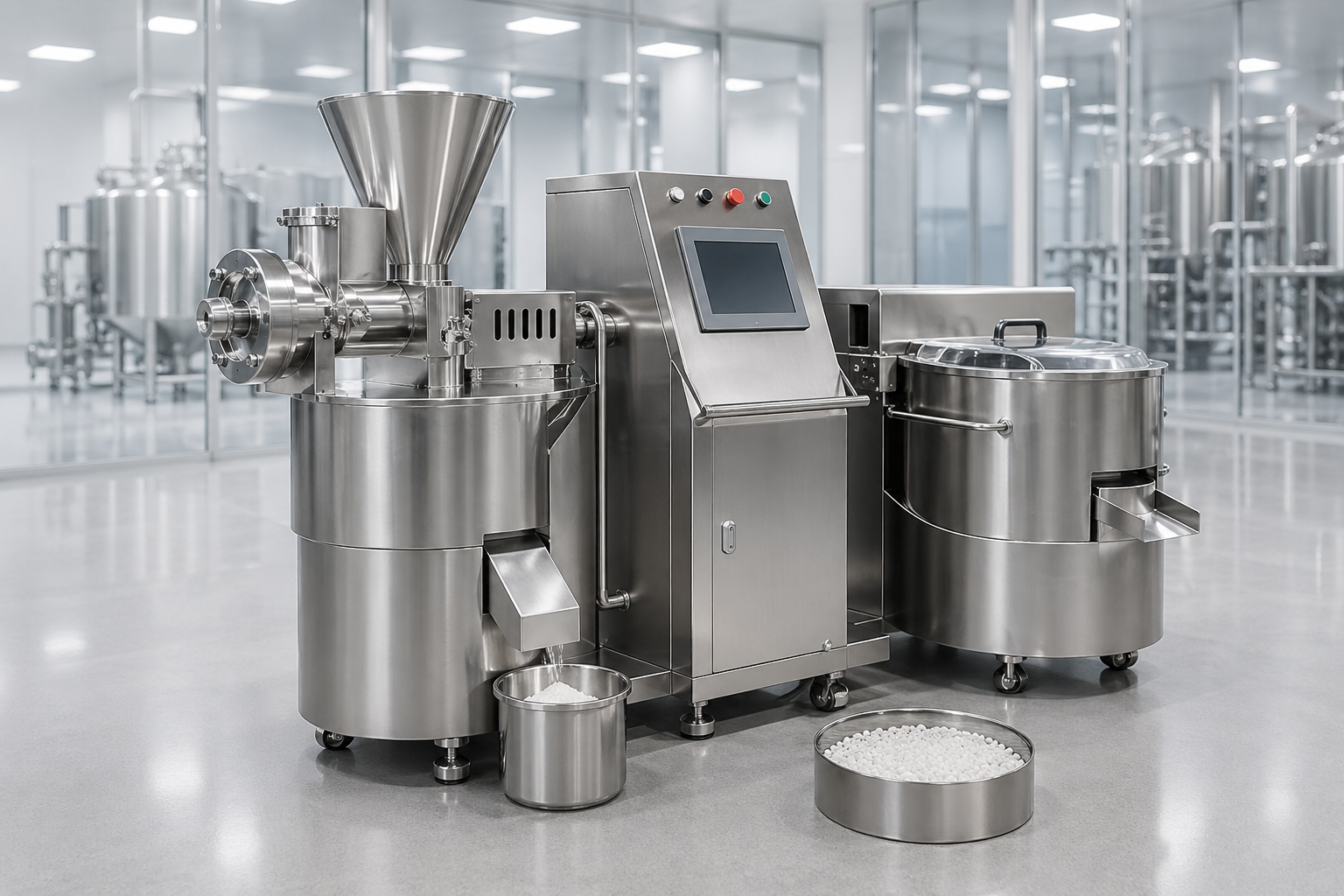 Integrating Building Resilience in Manufacturing Through Extrusion-Spheronization
