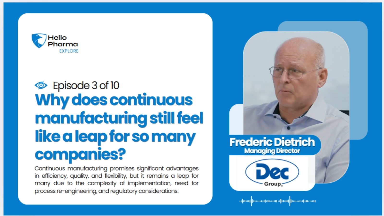 Why Does Continuous Manufacturing Still Feel Like a Leap for So Many Companies?