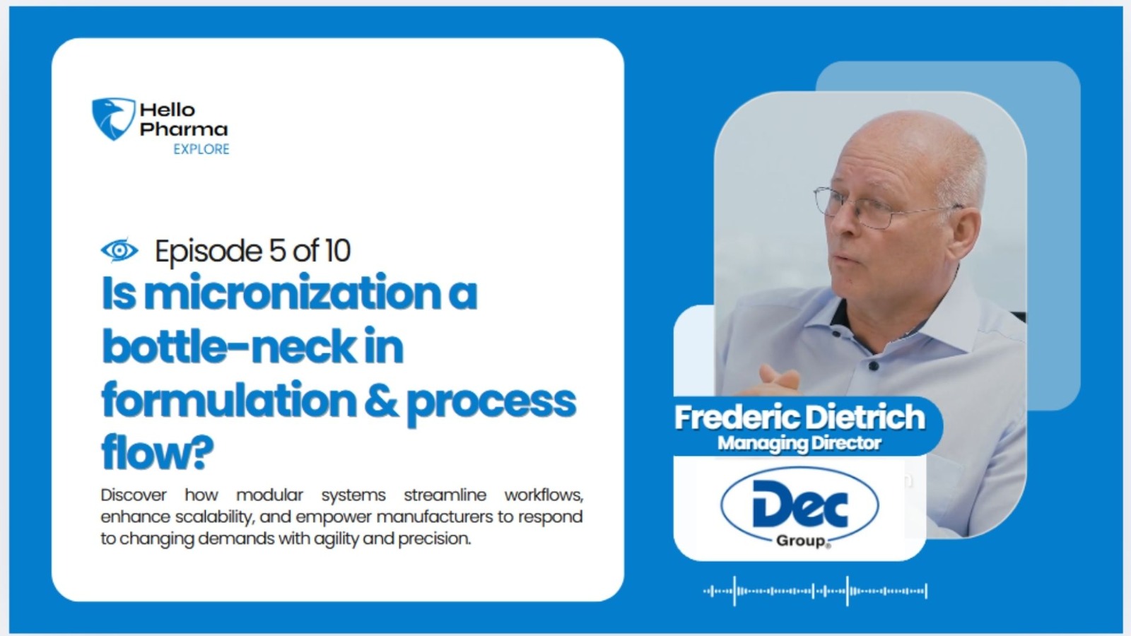 Is Micronization a Bottleneck in Formulation & Process Flow?